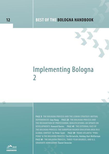 Best of the Bologna Handbook - Volume 12
