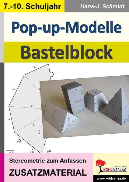 Pop-up-Modelle / Bastelblock