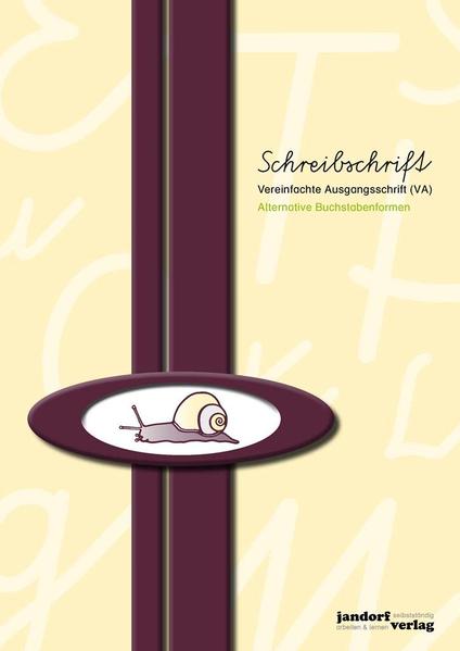 Schreibschrift (VA) - alternative Buchstabenformen