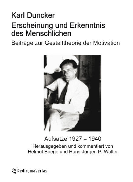 Erscheinung und Erkenntnis des Menschlichen (Autor: Karl Duncker)