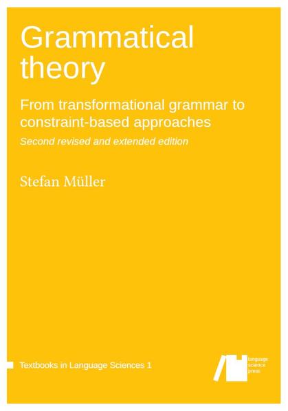 Grammatical theory / volume 1