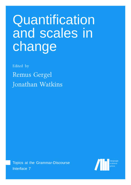 Quantification and scales in change