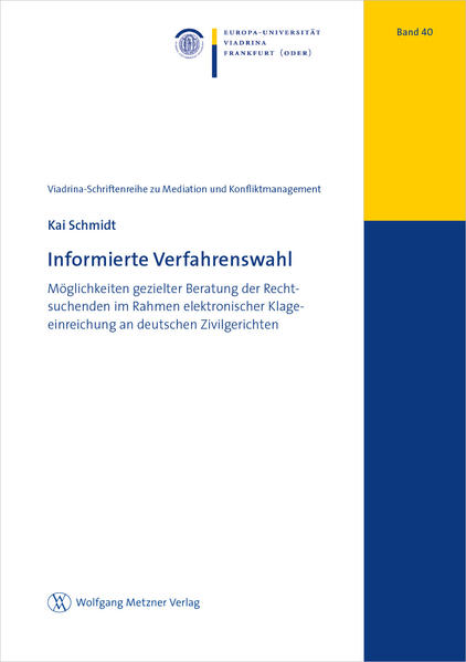 Informierte Verfahrenswahl