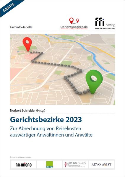 Gerichtsbezirke 2023