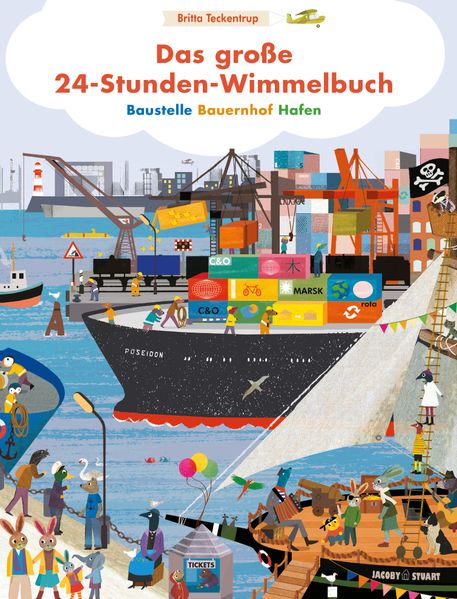 Das große 24-Stunden-Wimmelbuch