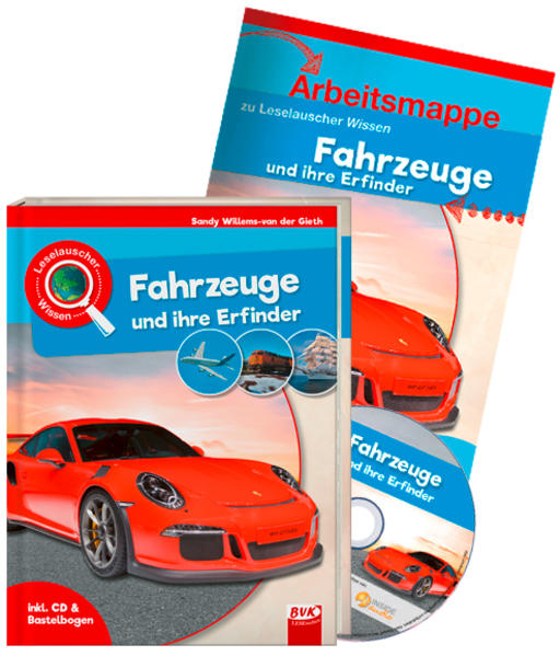Set: Leselauscher Wissen: Fahrzeuge und ihre Erfinder (inkl. CD)