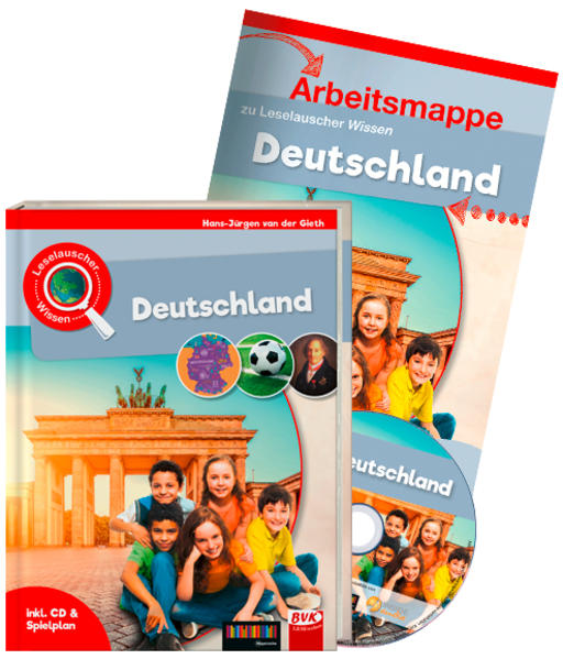 Set: Leselauscher Wissen: Deutschland (inkl. CD)