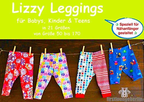 Lizzy Kinder Leggings Schnittmuster für Gr. 50 bis 170 von firstloungeberlin