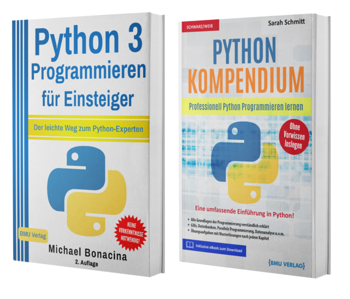 Python 3 Programmieren für Einsteiger + Python Kompendium (Hardcover)