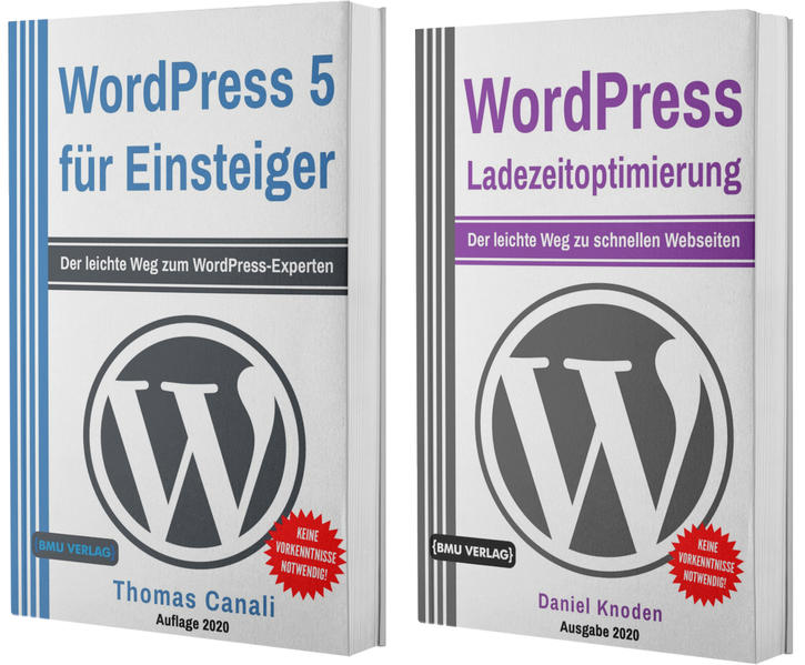 WordPress 5 für Einsteiger + WordPress Ladezeitoptimierung (Taschenbuch)