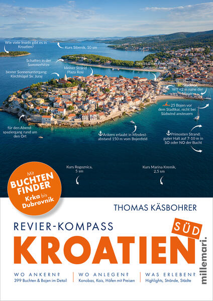 Revier-Kompass Kroatien Süd. 3. Auflage 2024