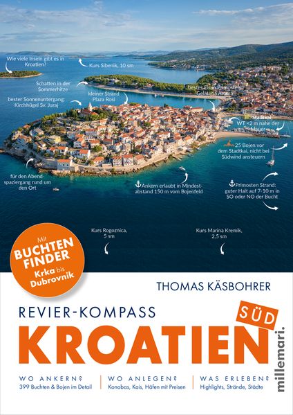 Revier-Kompass Kroatien Süd. 3. Auflage 2024