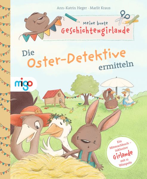 Meine bunte Geschichtengirlande. Die Oster-Detektive ermitteln