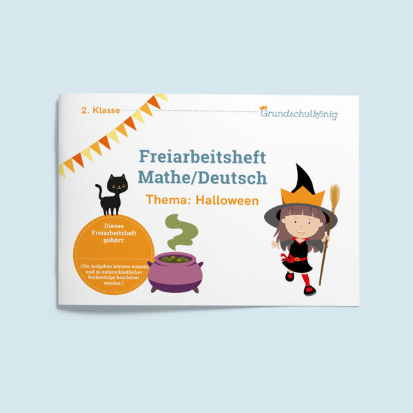 Freiarbeitsheft Halloween (2. Klasse)
