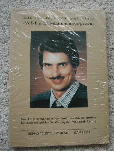 Volkhard, bleibst uns unvergessen