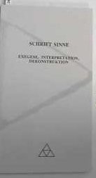 Schrift Sinne