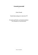 Nachrichtensendungen im deutschen TV