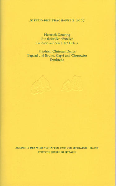 Joseph-Breitbach-Preis 2007