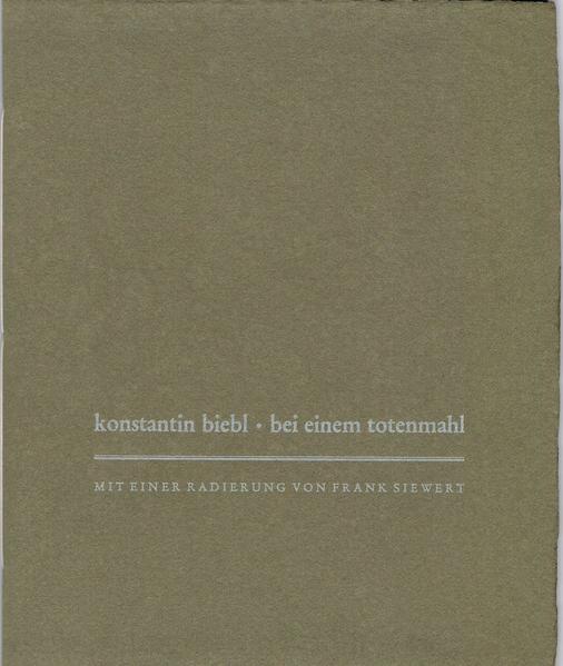 Bei einem Totenmahl