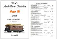 Best`s Modellbahn Katalog Roco H0 Personenwagen 1 (Deutschland) 2014 kompakt