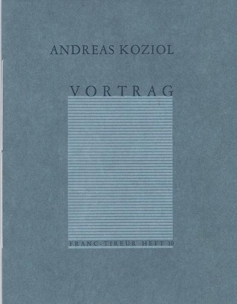 Vortrag