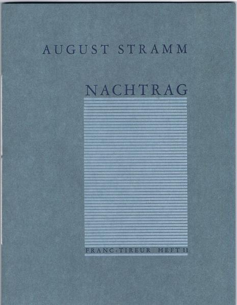 Nachtrag