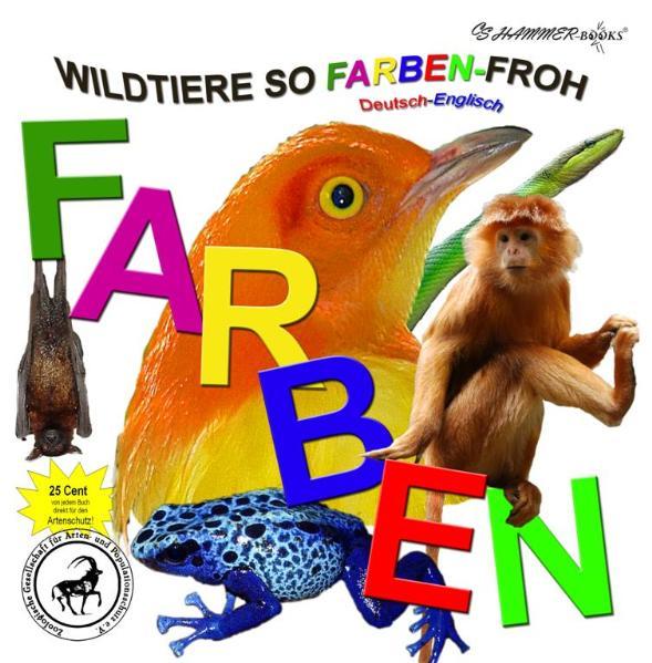 Wildtiere so farben-froh
