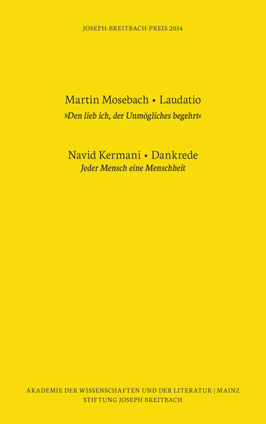 Joseph-Breitbach-Preis 2014