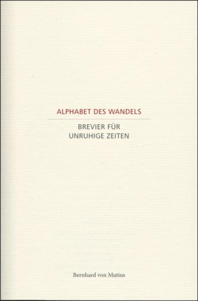 Alphabet des Wandels