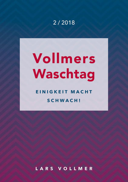 Einigkeit macht schwach!