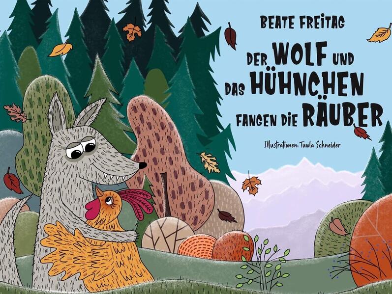 Der Wolf und das Hühnchen fangen die Räuber