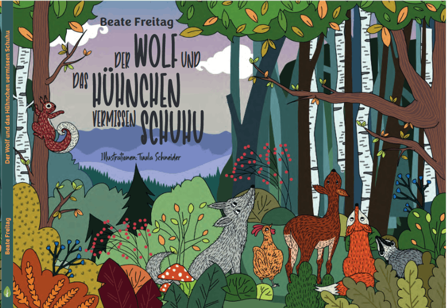 Der Wolf und das Hühnchen vermissen Schuhu