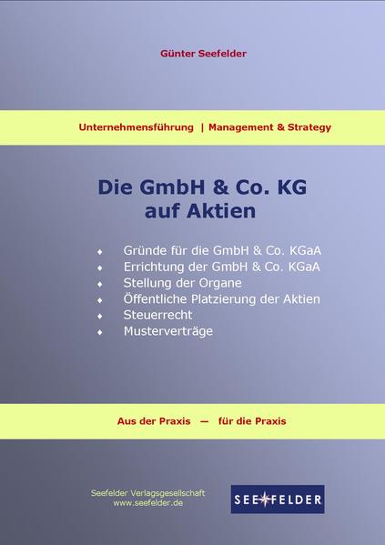 Wie gründe ich eine GmbH & Co. KG auf Aktien