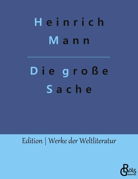 Die große Sache