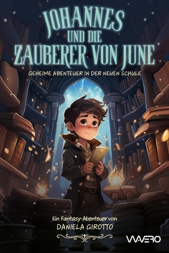 Johannes und die Zauberer von June: Geheime Abenteuer in der neuen Schule: Eine Fantasy Geschichte mit viel Magie - Kinderbuch ab 8 Jahren, Teil 1