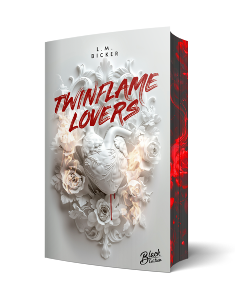 Twinflame Lovers | Aufwendig gestaltete Ausgabe mit Farbschnitt – das integrierte Page Overlay ist limitiert nur in der ersten Auflage enthalten