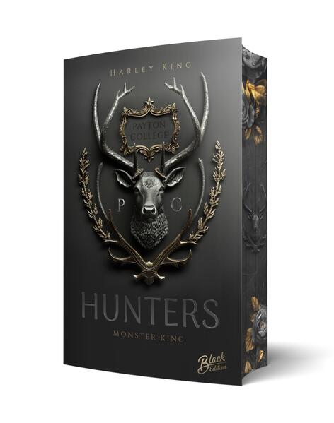 Hunters: Monster King | Aufwendig gestaltete Ausgabe mit Farbschnitt – das integrierte Page Overlay ist limitiert nur in der ersten Auflage enthalten