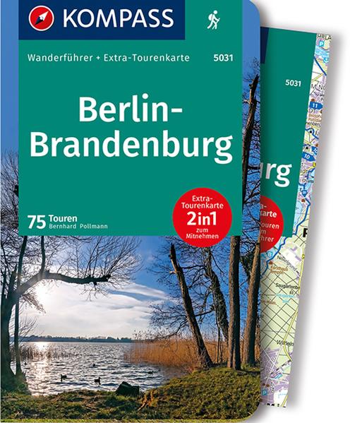 KOMPASS Wanderführer Berlin-Brandenburg, 75 Touren