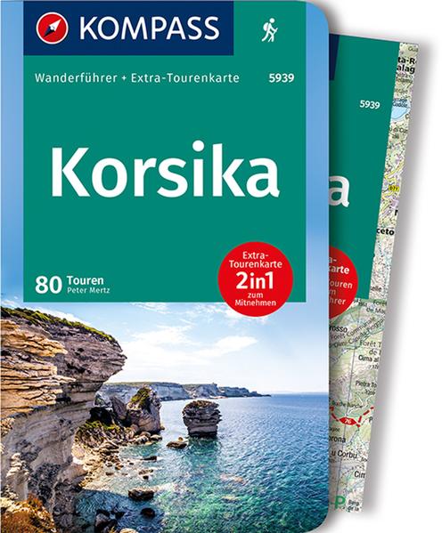 KOMPASS Wanderführer Korsika, 80 Touren