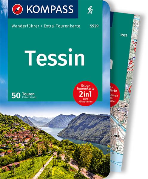 KOMPASS Wanderführer Tessin, 50 Touren