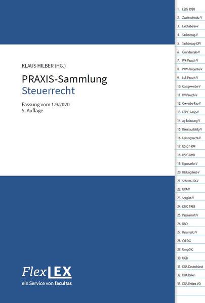 PRAXIS-Sammlung Steuerrecht