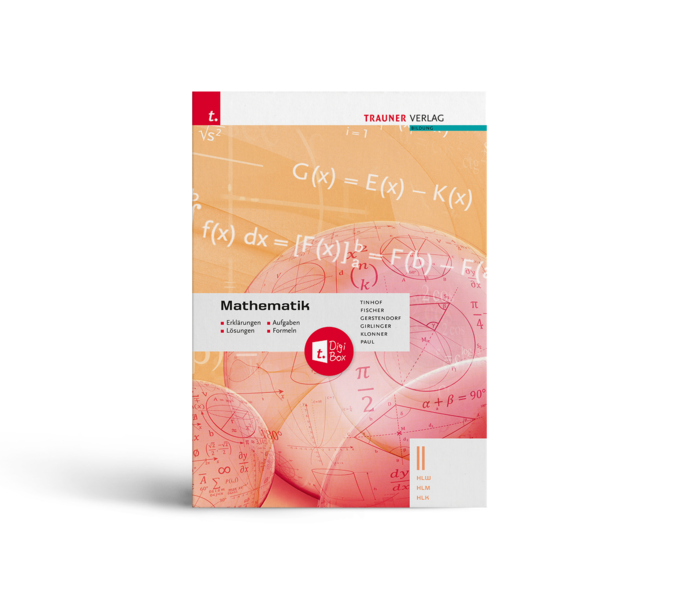 Mathematik II HLW/HLM/HLK - Erklärungen, Aufgaben, Lösungen, Formeln E-Book Solo