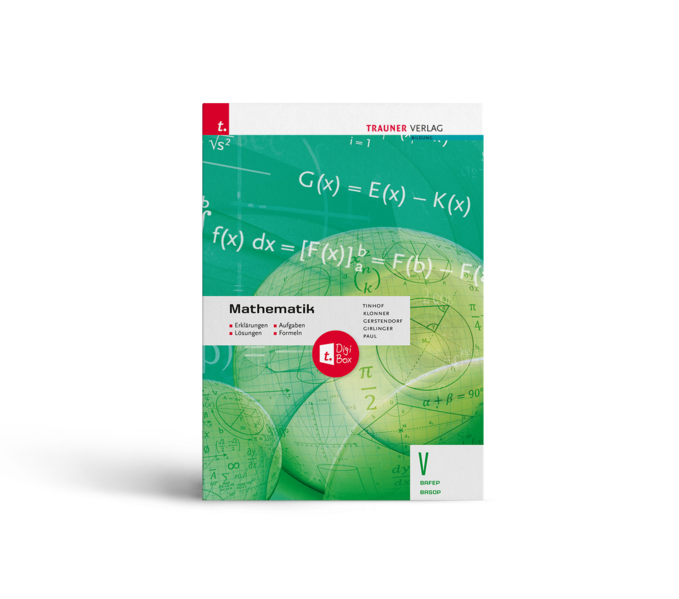 Mathematik V BAFEP/BASOP - Erklärungen, Aufgaben, Lösungen, Formeln E-Book Solo