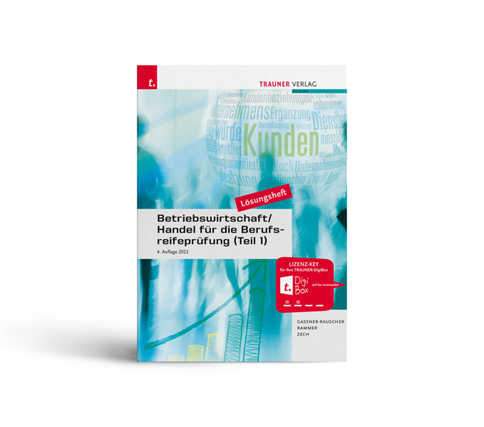 Betriebswirtschaft/Handel für die Berufsreifeprüfung (Teil 1) Lösungsheft E-Book