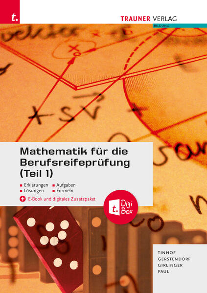 Mathematik für die Berufsreifeprüfung (Teil 1) + digitales Zusatzpaket E-Book Solo