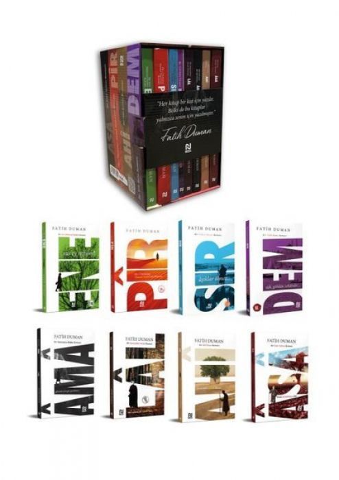 Fatih Duman Romanlari 8 Kitap Takim