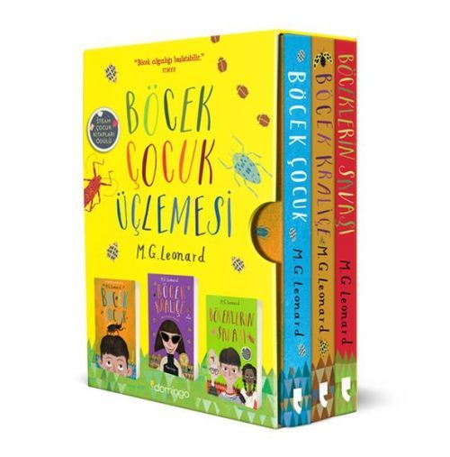 Böcek Cocuk Üclemesi 3 Kitap Kutulu Set