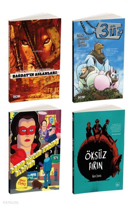 Yilbasi Cizgi Roman Seti 4 Kitap