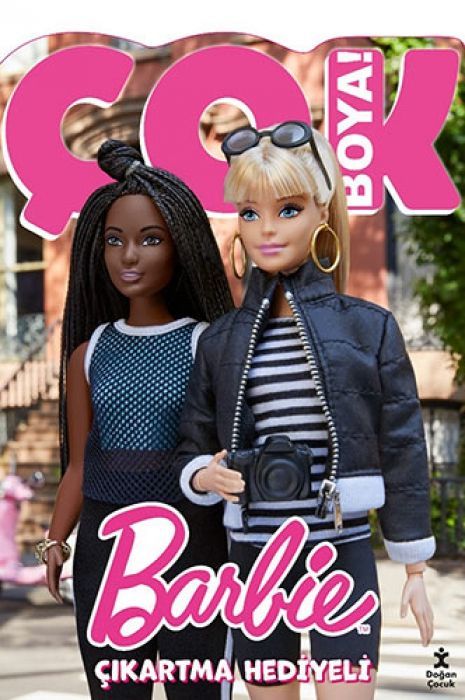 Barbie Cok Boya Cikartmali Dev Boyama Kitabi