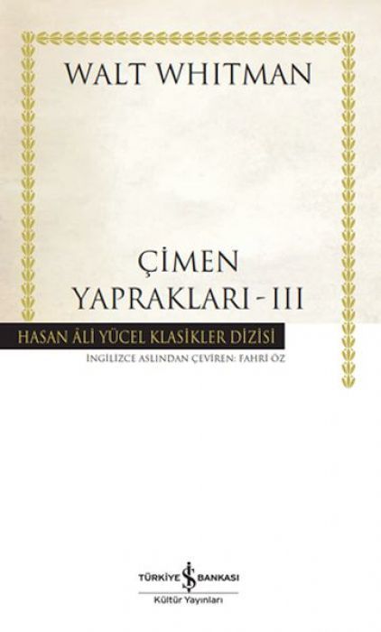 Cimen Yapraklari - 3 Ciltli